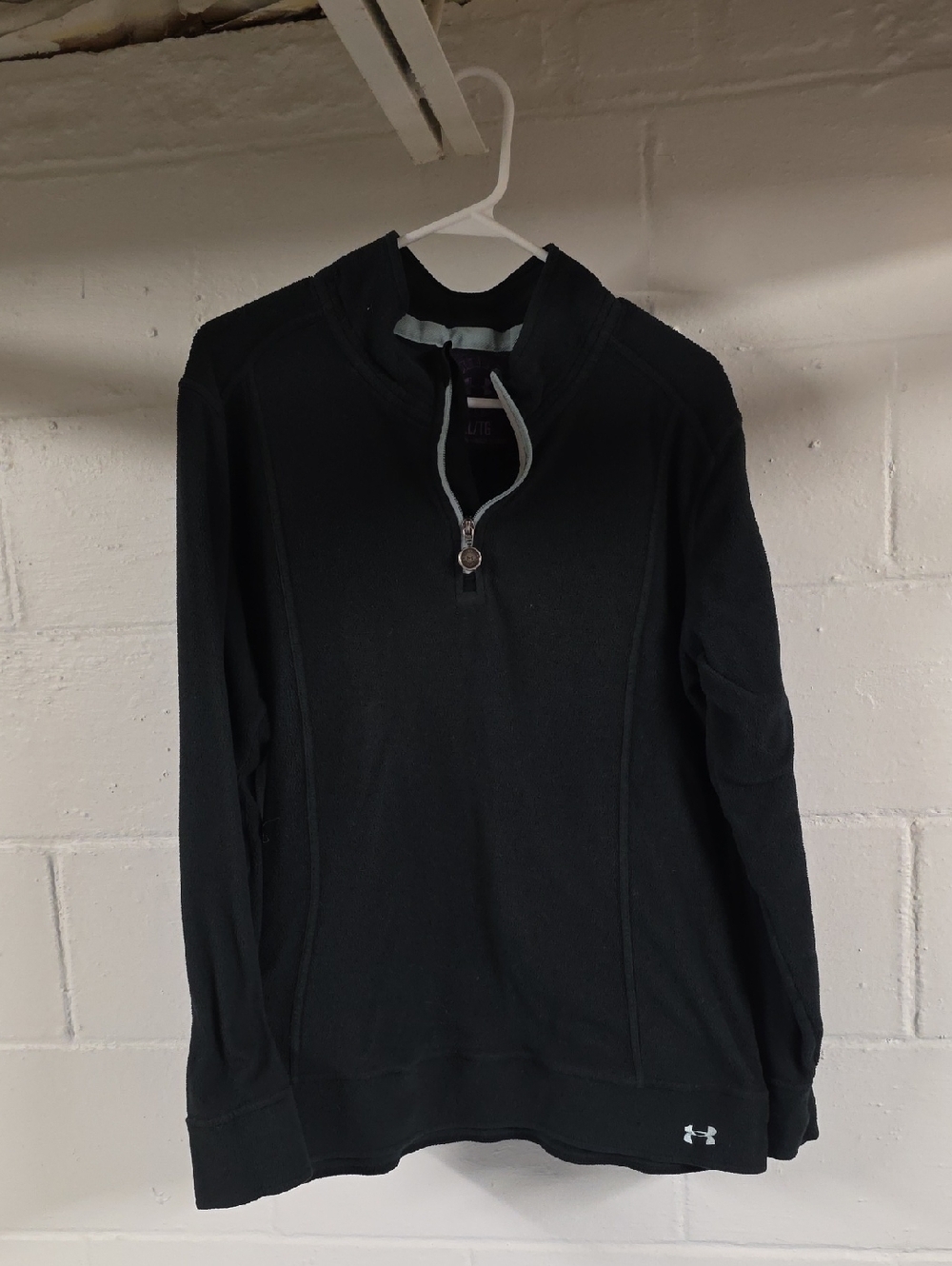 Under Armour Men’s Black Half-Zip Performance Sweater